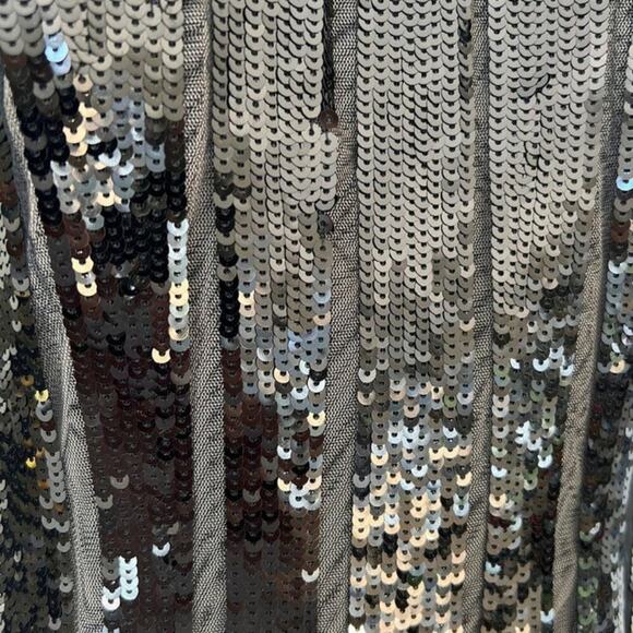 BCBGMaxazaria Black Sequence Mini Dress Size 8 Eras Tour Style - Picture 10 of 10